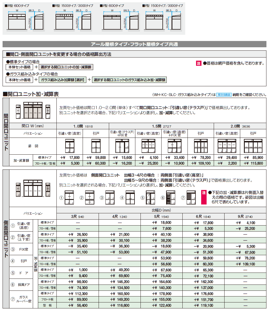 晴れもようwith(土間仕様/ランマ付き H22サイズ 関東間)【2024年版】_価格_2