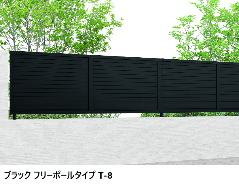 LIXILの「フェンスAB YM2型(横目隠し②)【2024年版】」