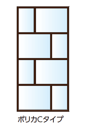 タカショーの「エバースクリーン®︎ ポリカCタイプ【2025年版】」のサブ画像1