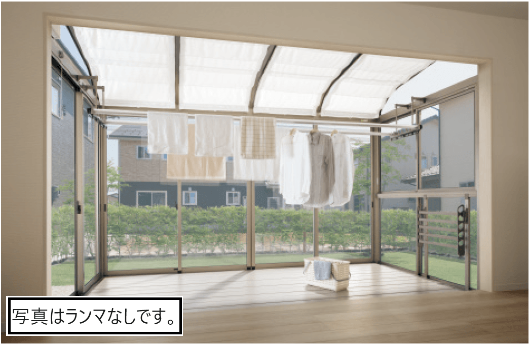 三協アルミの「晴れもようwith特注品(床仕様/ランマ付き H20サイズ)」のサブ画像1
