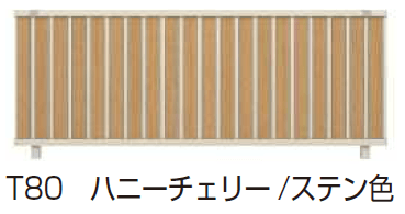 YKK APの「ルシアス フェンスTM1F型 たて目隠し 【2024.6月発売】【2024年版】」のサブ画像5