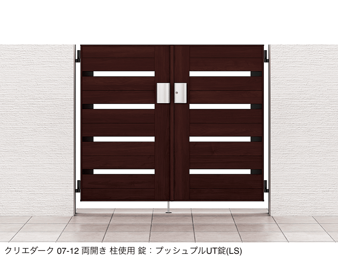 LIXILの「開き門扉AA YS1型(木調)」のサブ画像5