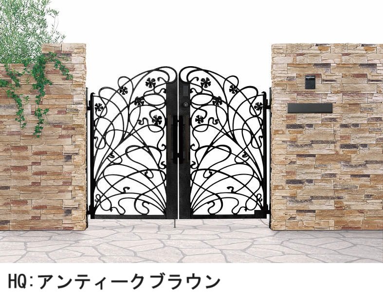 YKK APの「〔ピタットKey システム〕電気錠付 シャローネ 門扉シリーズ EA01型【2024年版】」のサブ画像2