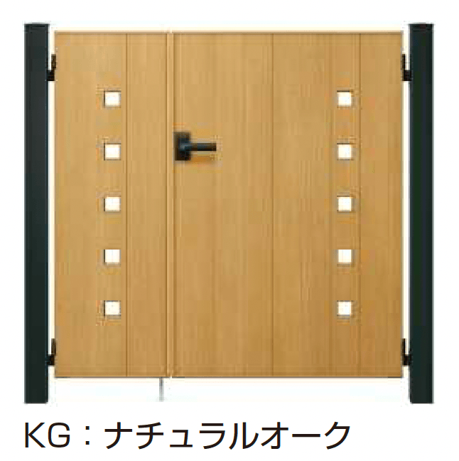 YKK APの「ルシアス 門扉 FK1型 小窓【2025年6月発売】」のサブ画像3