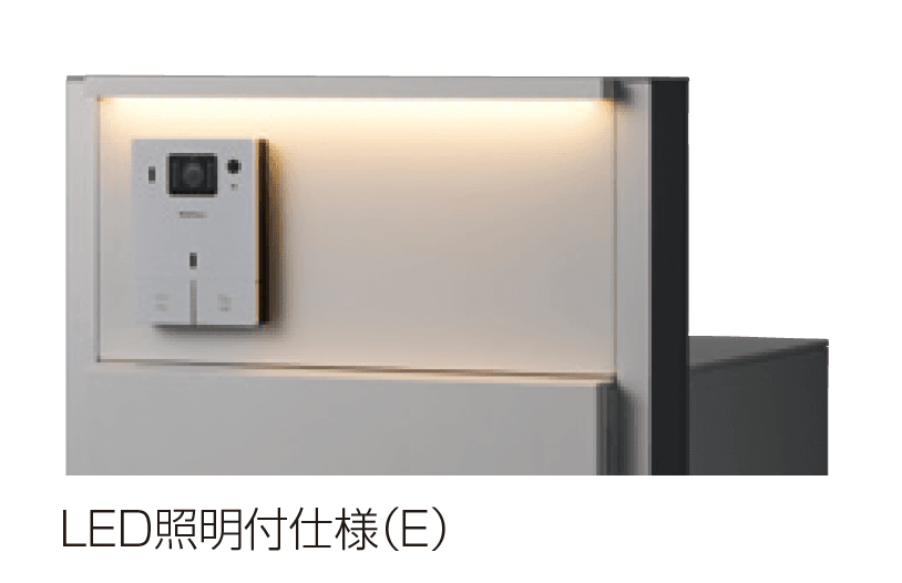 ギャザーの「NaBox+POST 門柱ユニットタイプ」のサブ画像1