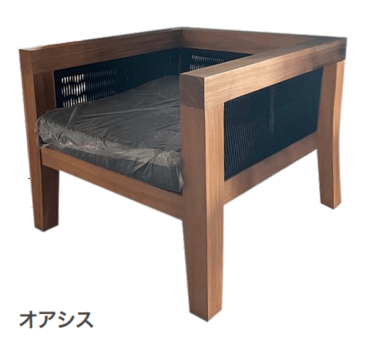 ゆとりの「ガーデンファニチャー(チーク材)【2023年版】」のサブ画像2