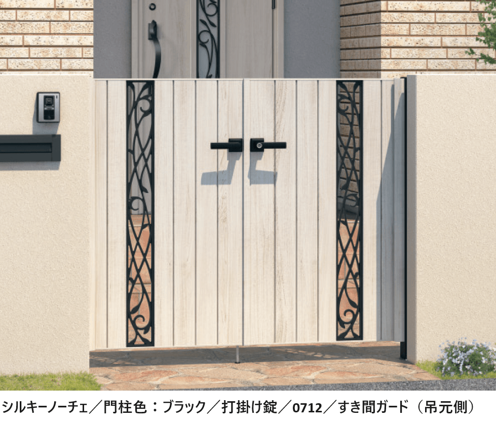 三協アルミの「フレイナSC型 木調色」