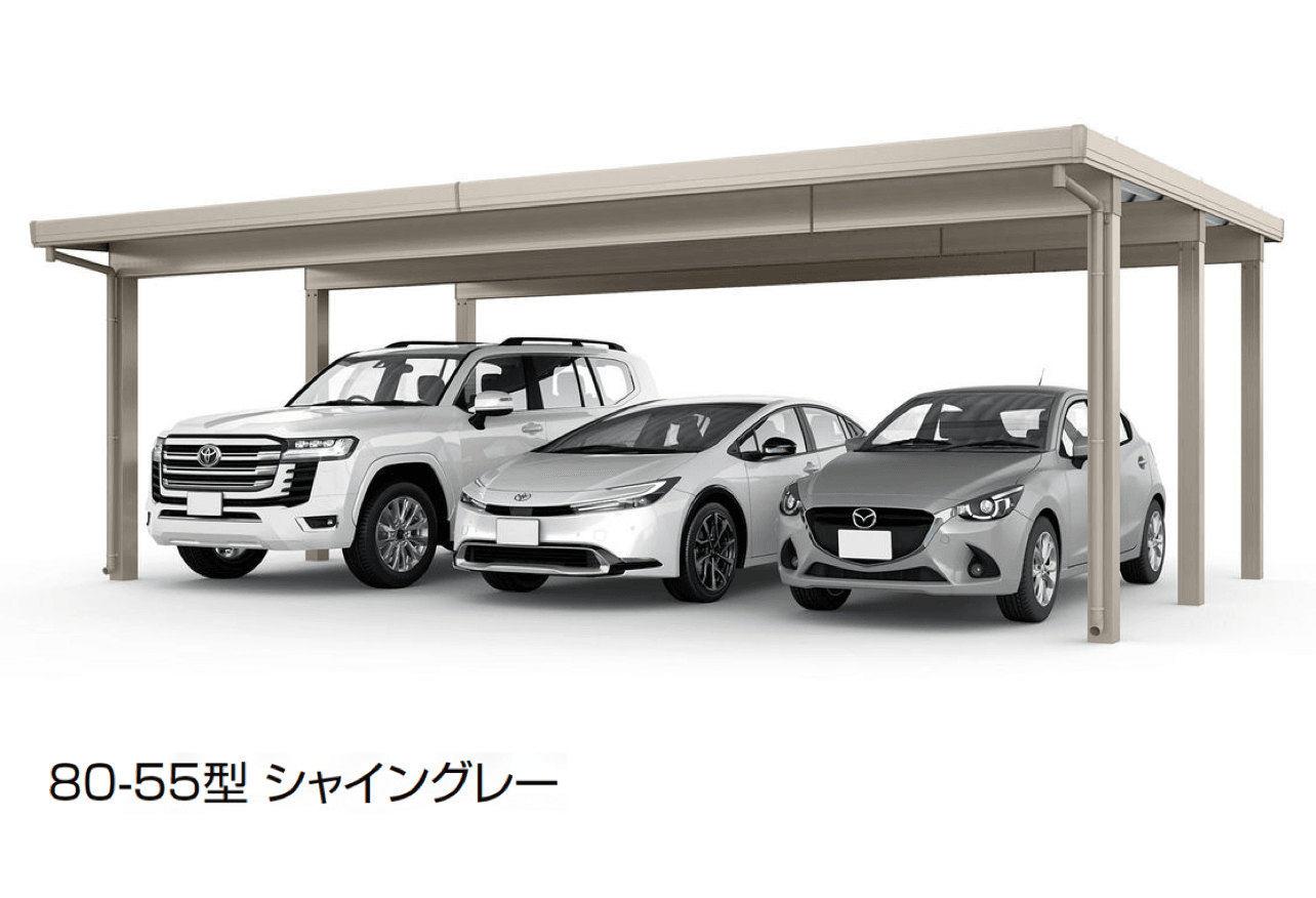 LIXILの「カーポートST 3000タイプ 3台用」のサブ画像7