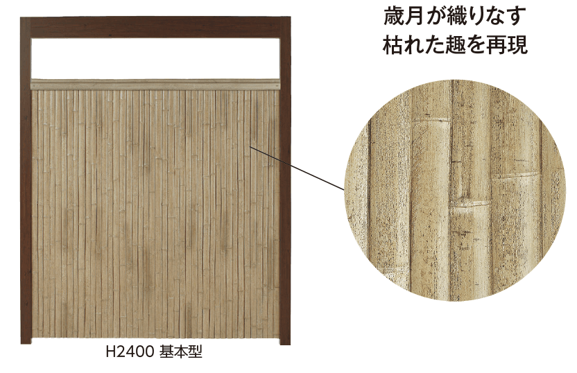 タカショーの「エバースクリーン®︎ 建仁寺垣【2024年版】」