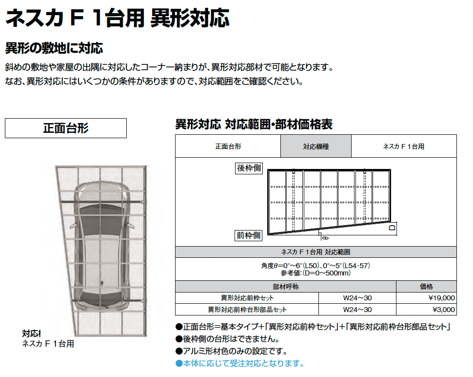 ネスカF 1台用_価格_4