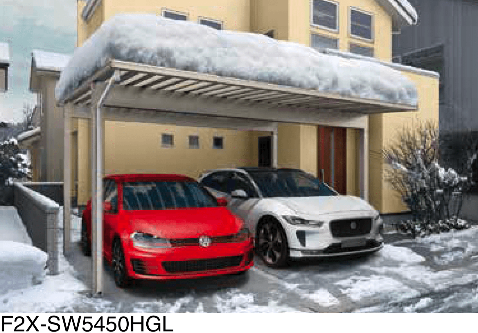 大仙の「アーバンルーフⅡ ストロングタイプ50 カーポート:基本(1台用)/ワイドタイプ(2台用)/ジャンボタイプ(3台用)」のサブ画像1