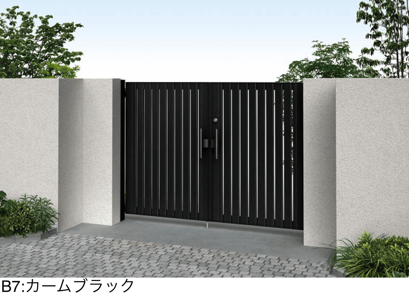 YKK APの「電気錠付共用門扉 ルシアス 門扉 TS3型【2025年6月発売】」