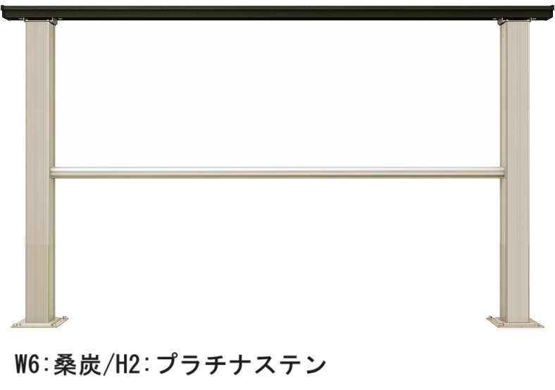 YKK APの「ルシアス デッキフェンス B02型 横格子1本タイプ」のサブ画像4