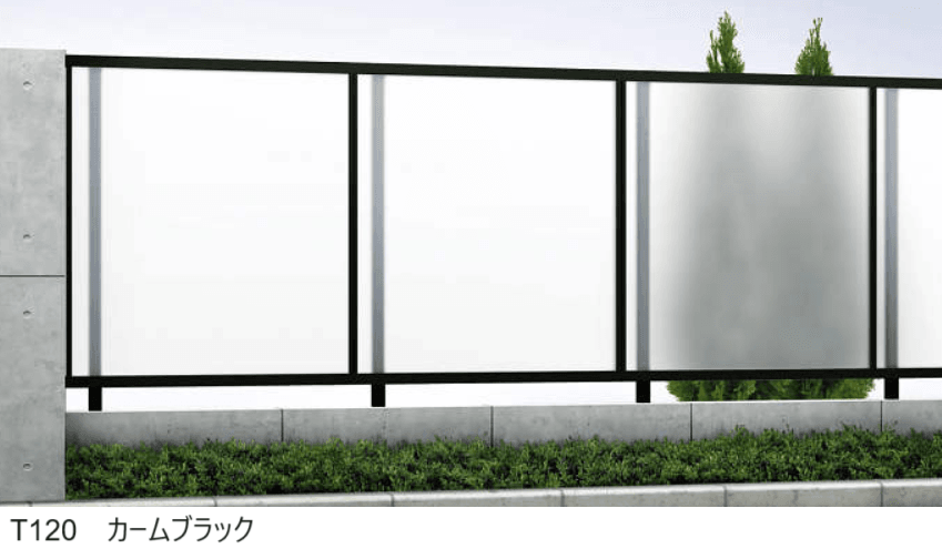 YKK APの「ルシアス フェンスJ01型 ポリカパネル【2024年版】」のサブ画像3