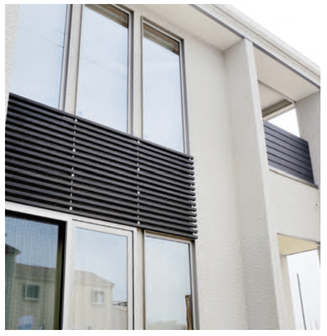 MINOの「ハイブリッド彩木ストライプスクリーン・壁面付34×40横格子タイプ S仕様【2024年版】」のサブ画像2