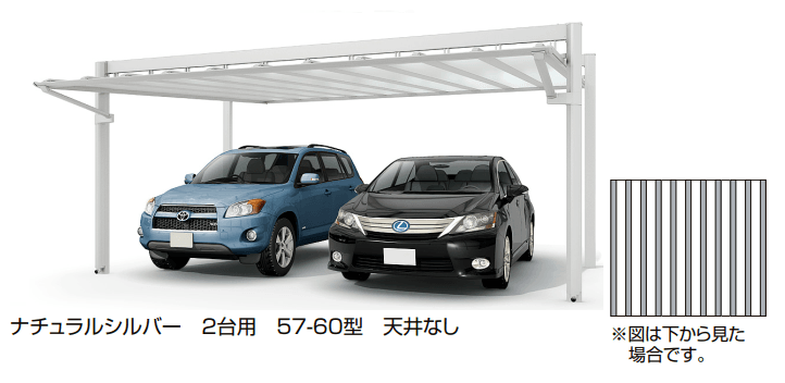 LIXILの「アーキフィールド カールーフ 2台用」のサブ画像2