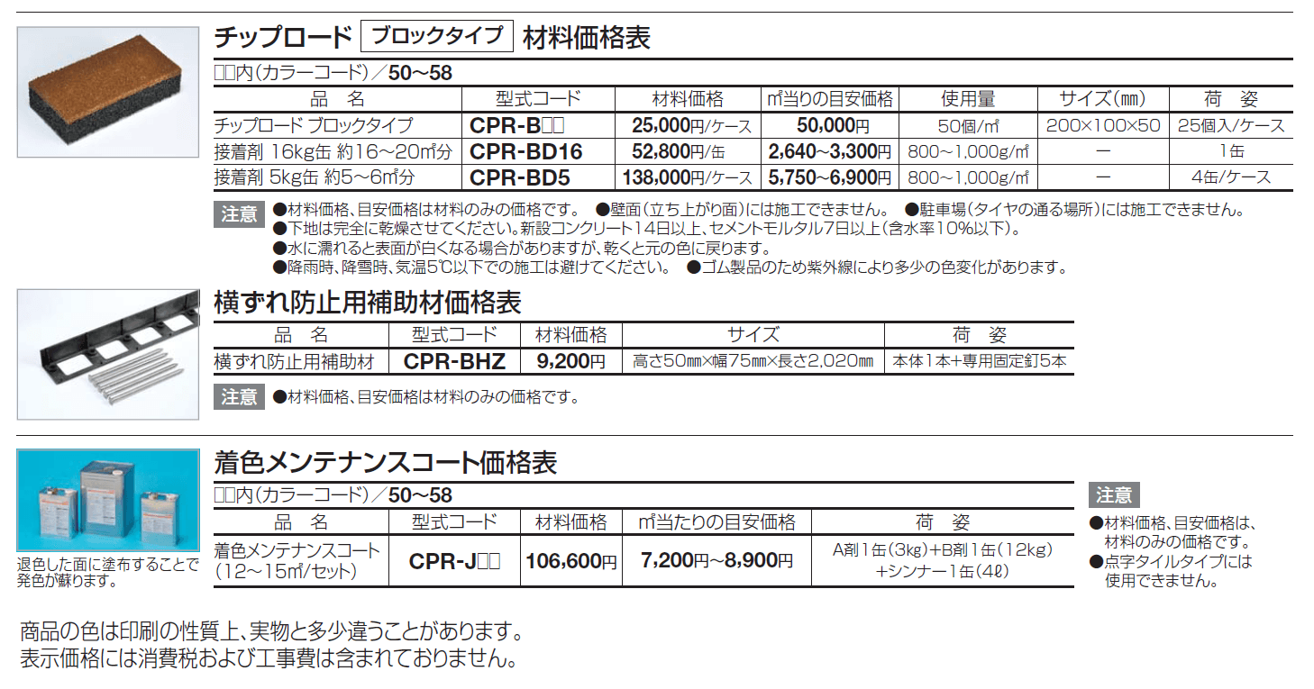 チップロード(ブロックタイプ)【2024年版】_価格_1