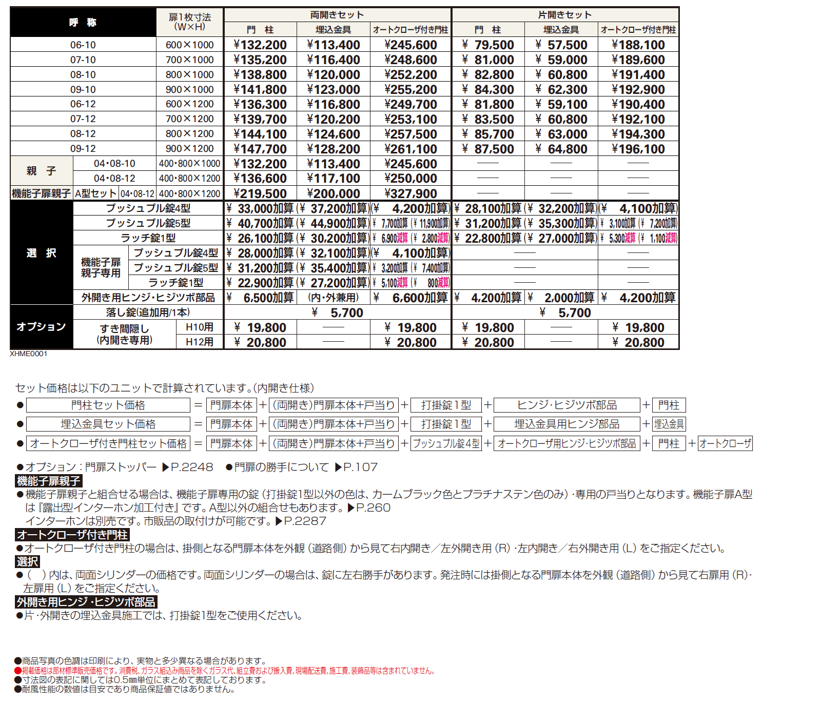 シンプレオ 門扉2型【2024年版】_価格_1