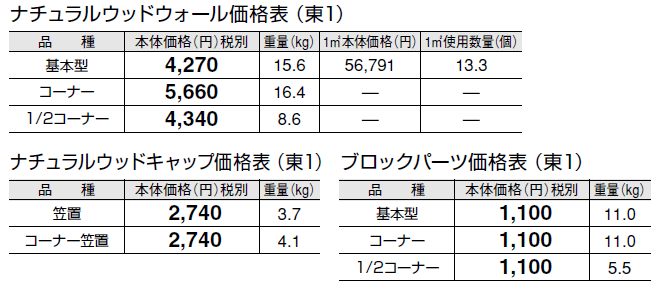 ナチュラルウッドウォール【2024年版】_価格_1