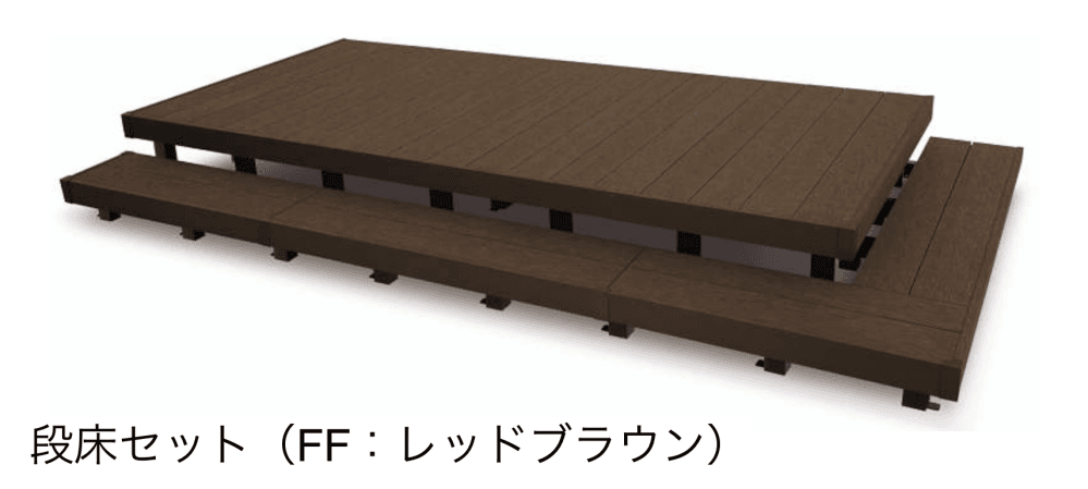 YKK APの「リウッドデッキ 200 EG 段床セット/リウッドステップ【2023年版】」のサブ画像3
