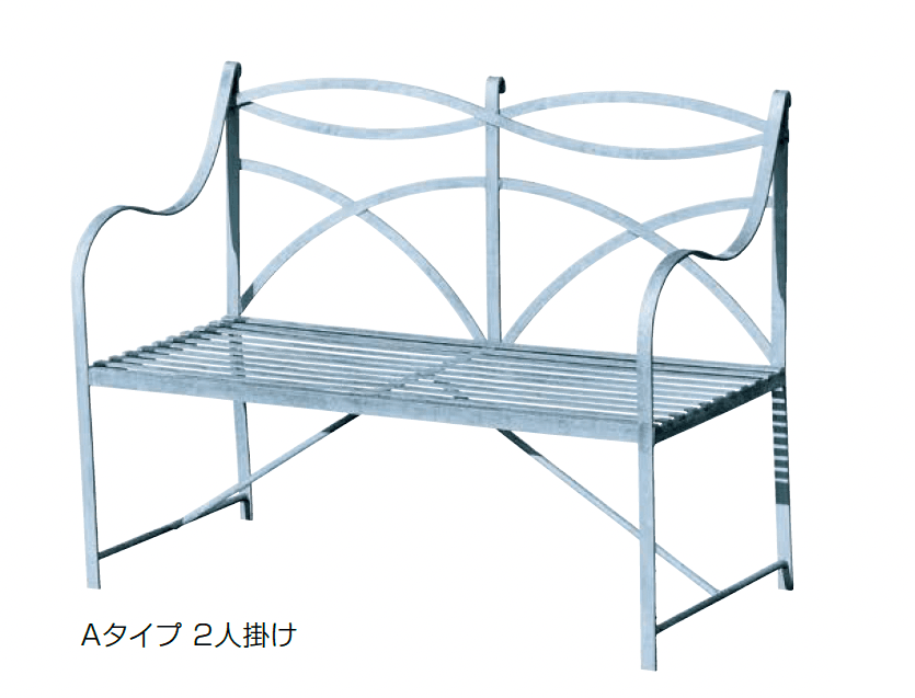 オンリーワンクラブの「アイアンガーデンベンチ」のサブ画像4