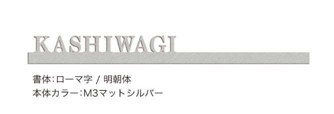 セキスイデザインワークスの「ハウスサイン TM-B」のサブ画像1