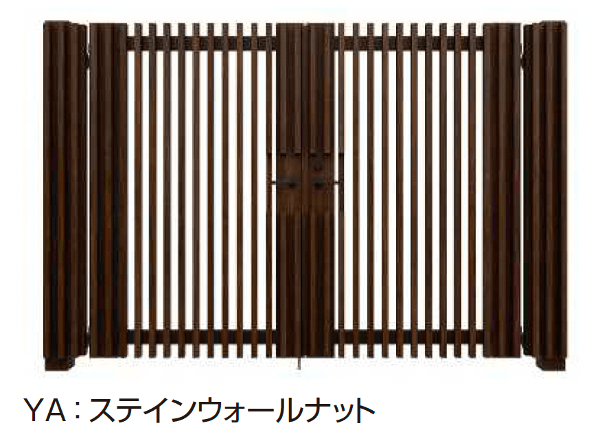 YKK APの「ルシアス スクリーンフェンス用門扉 HS02型」のサブ画像4