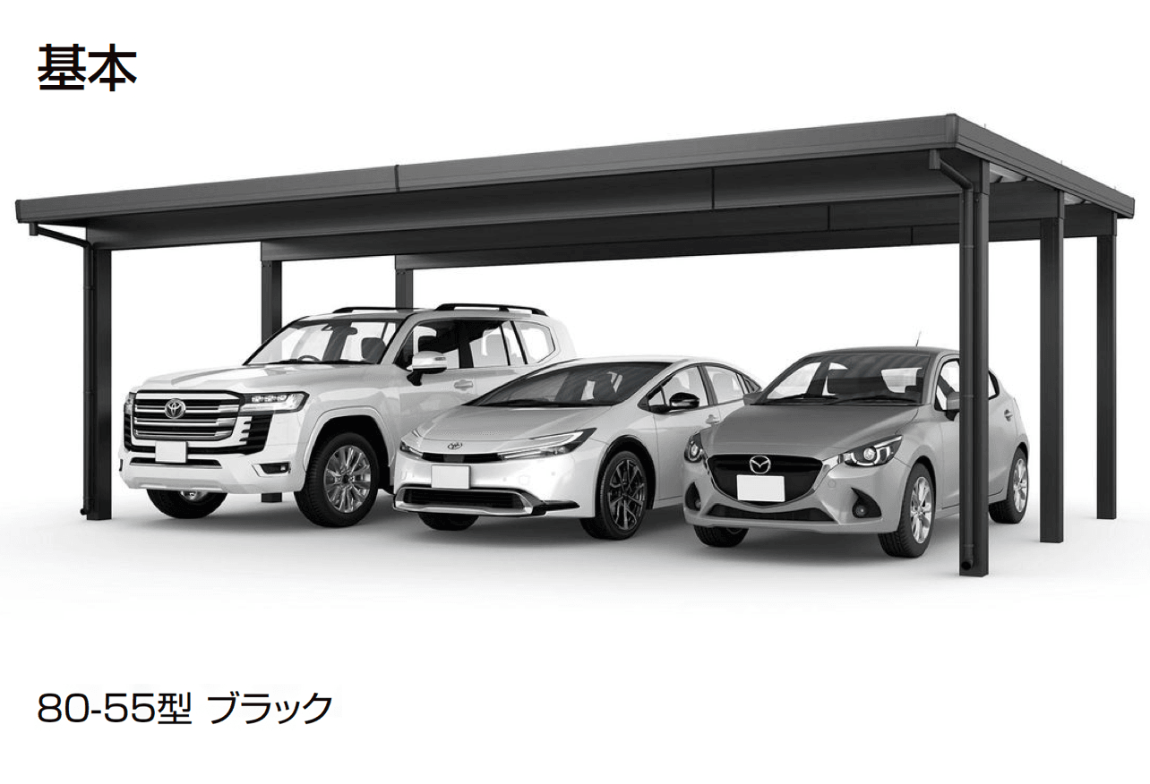 LIXILの「カーポートST 3000タイプ 3台用」のサブ画像2