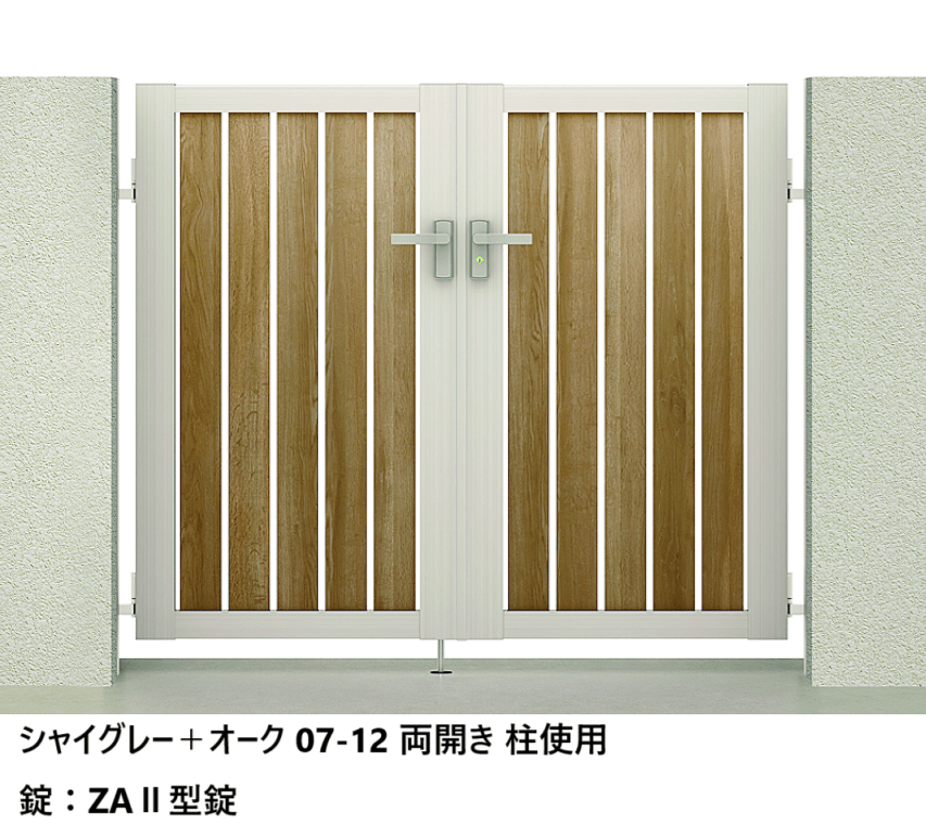 LIXILの「開き門扉AB ウッディTS2型」のサブ画像3