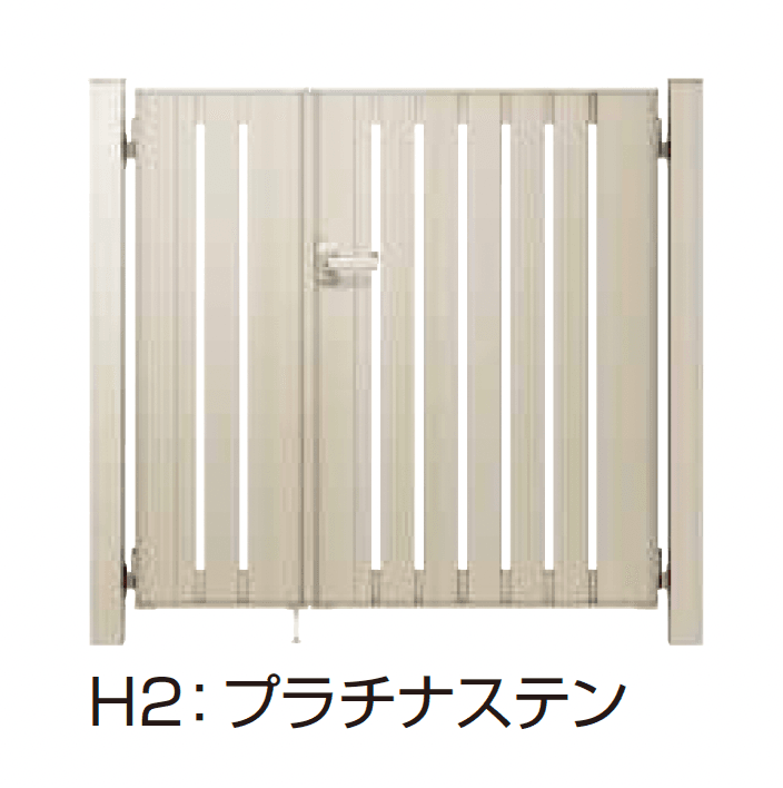 YKK APの「ルシアス 門扉 TS3型 たてスリット【2025年6月発売】」のサブ画像3