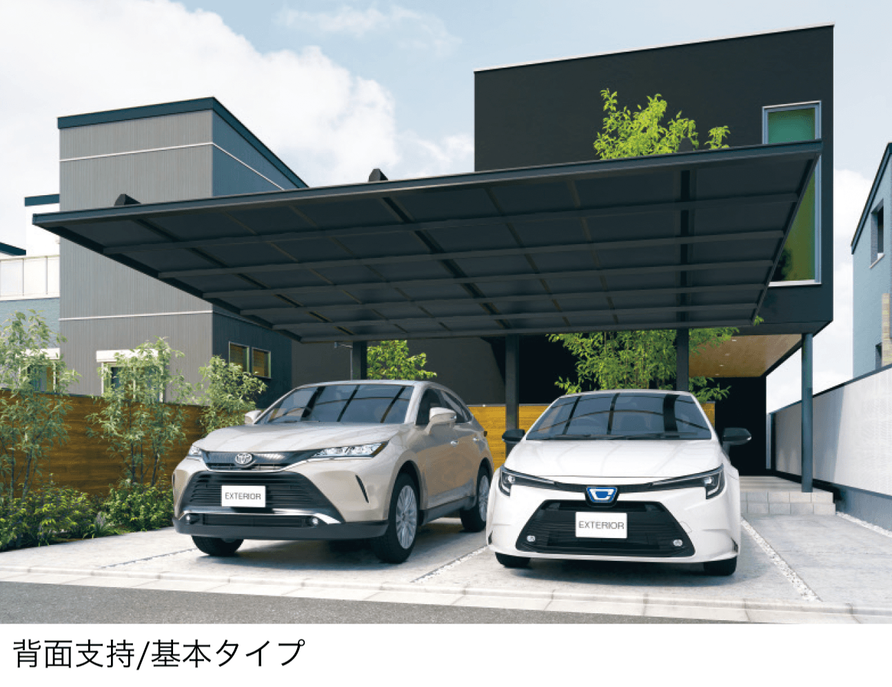 三協アルミの「ダブルフェース(基本・連結)」