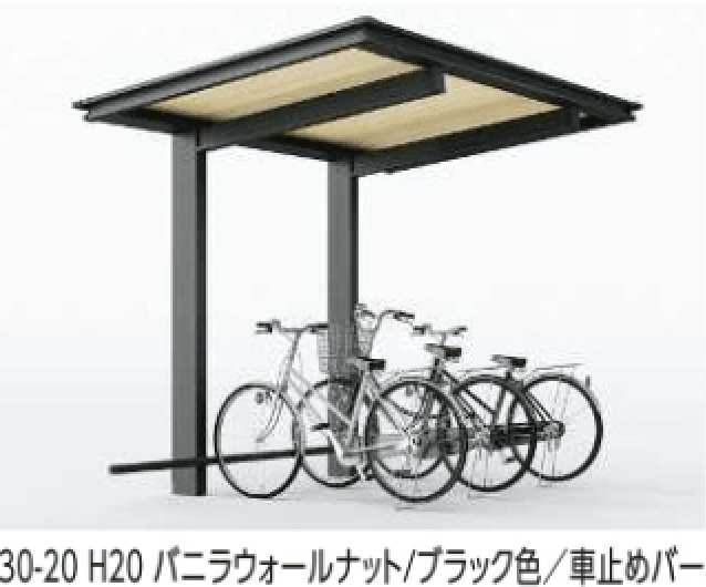 YKK APの「ルシアス サイクルポート 750タイプ 単体セット/奥行連結セット【2023年版】」のサブ画像6