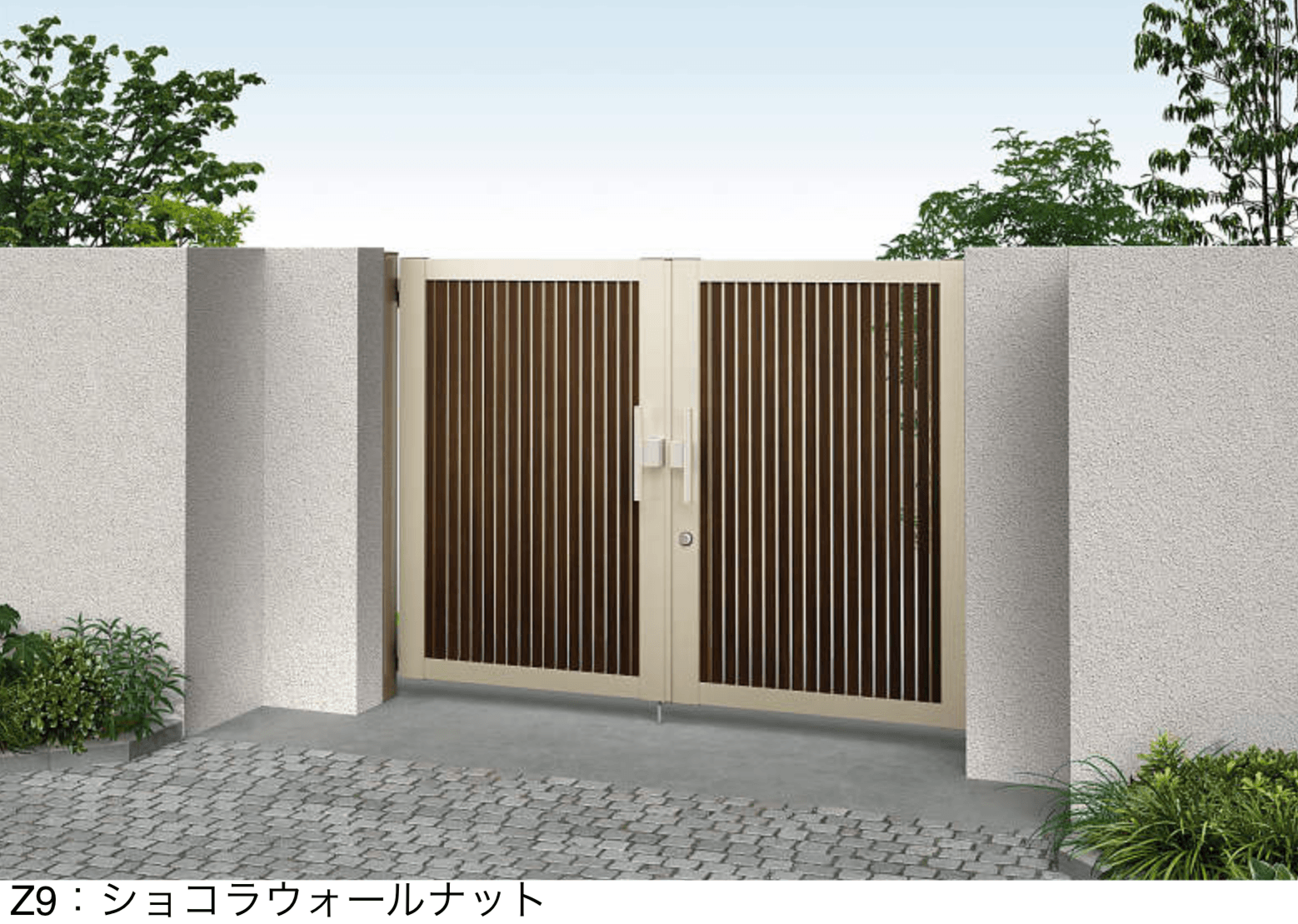 YKK APの「電気錠付共用門扉 ルシアス 門扉 TS1型【2025年6月発売】」