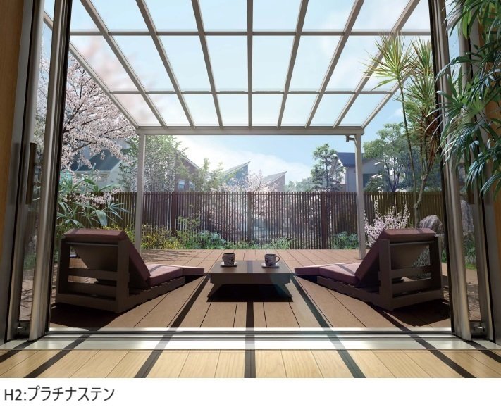YKK APの「ソラリア テラス屋根 リウッドデッキ納まり【2024年版】」のサブ画像3
