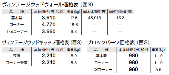 ヴィンテージウッドウォール【2024年版】_価格_5