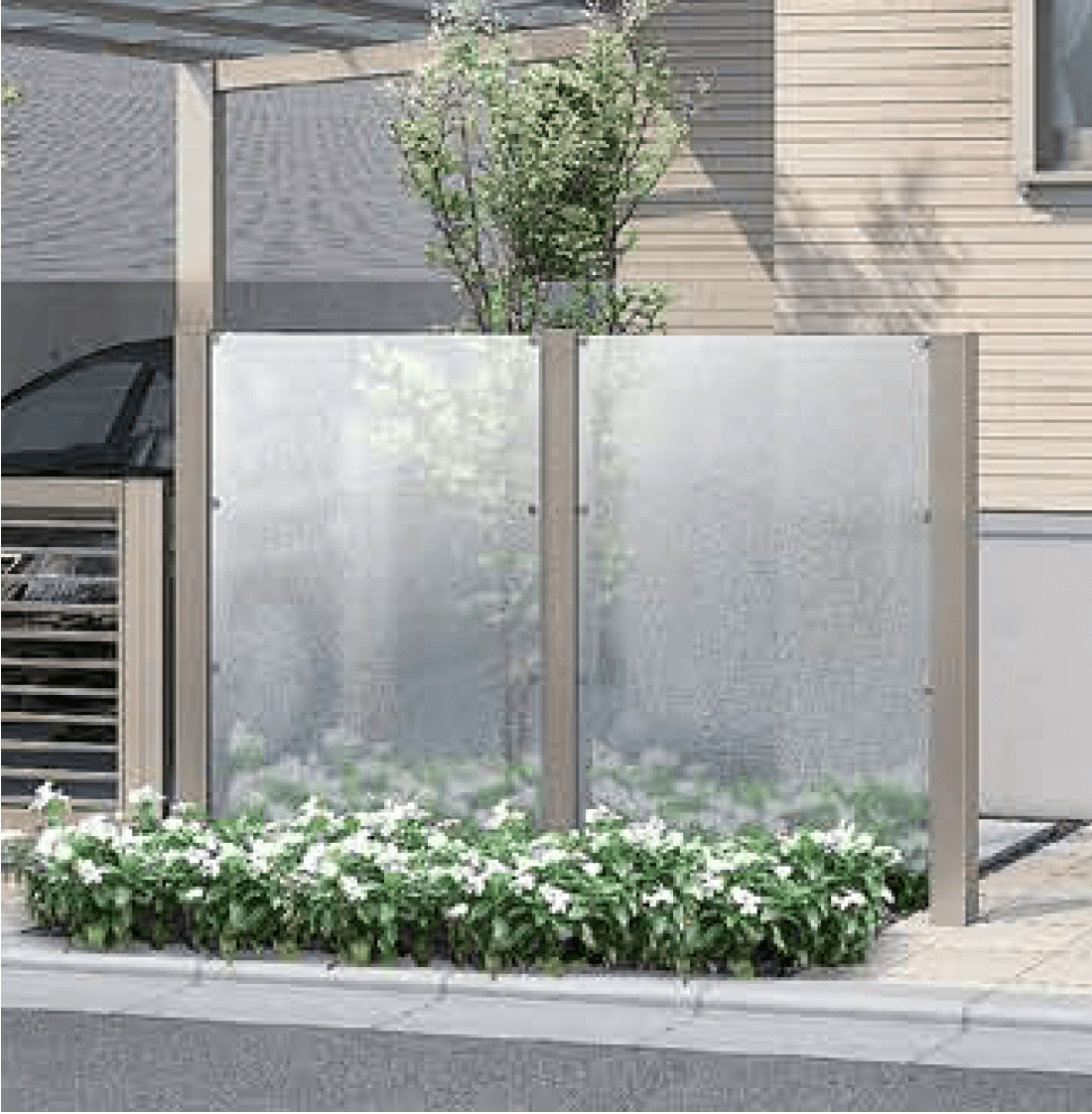 LIXILの「プラスG Gスクリーン ポリカパネル」