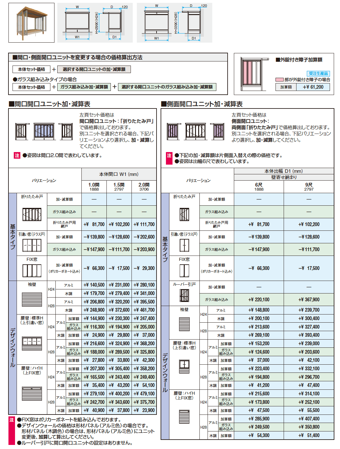 X.スタイル/クロス.スタイル 床仕様 壁寄せ納まり 軒タイプ【2023年版】_価格_2