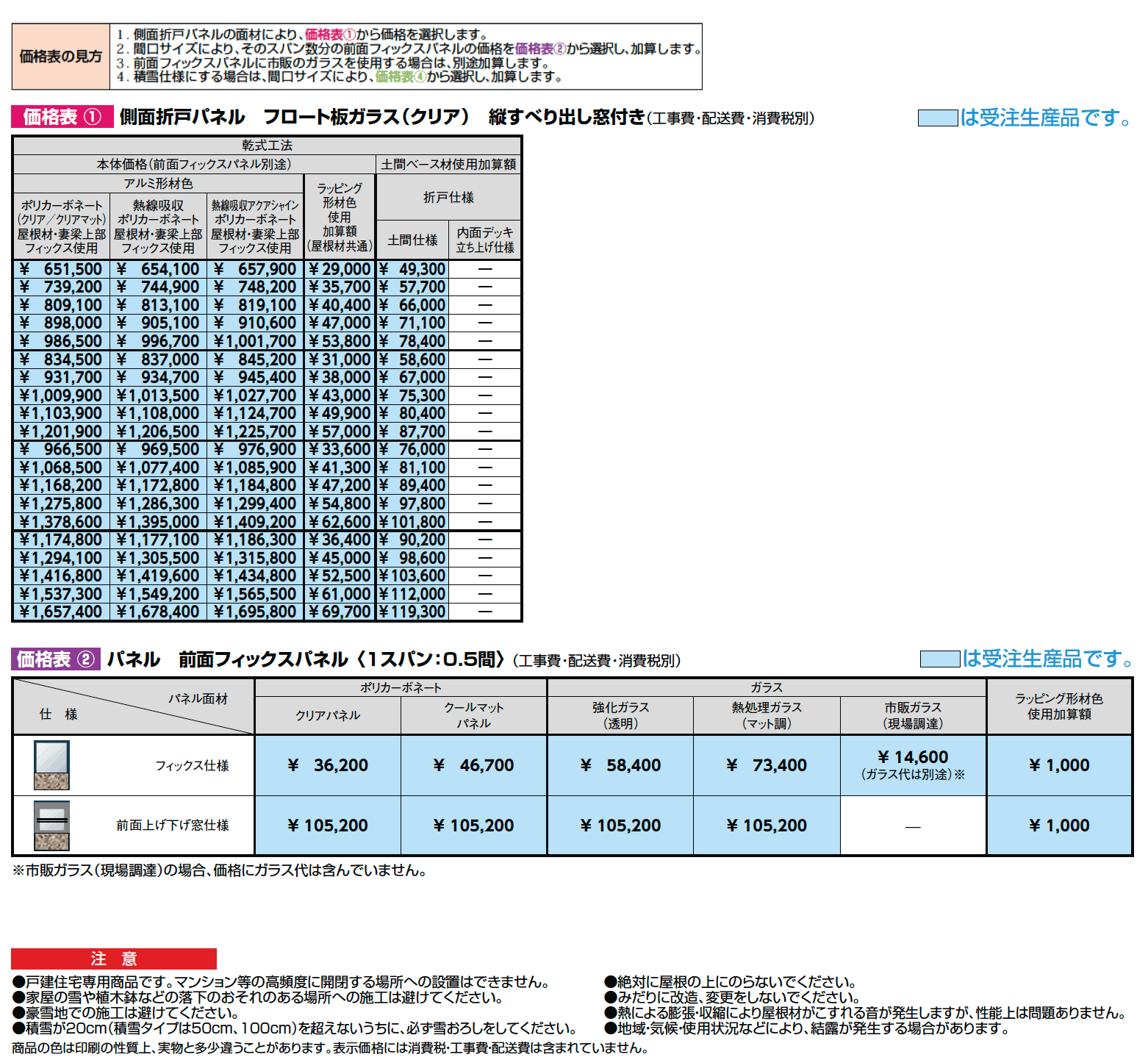 ココマ ガーデンルームL字腰壁タイプ(乾式工法)【2024年版】_価格_1