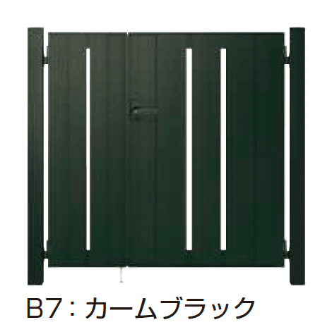 YKK APの「ルシアス 門扉 TS4型 たてスリット【2025年6月発売】」のサブ画像2