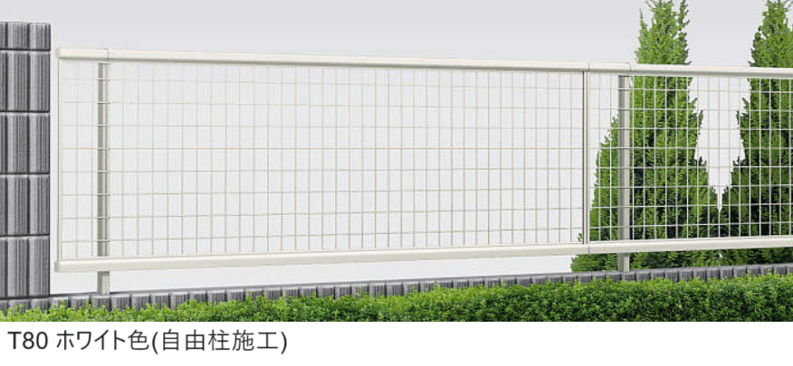YKK APの「シンプレオ フェンス M2型:たて井桁メッシュ」のサブ画像2