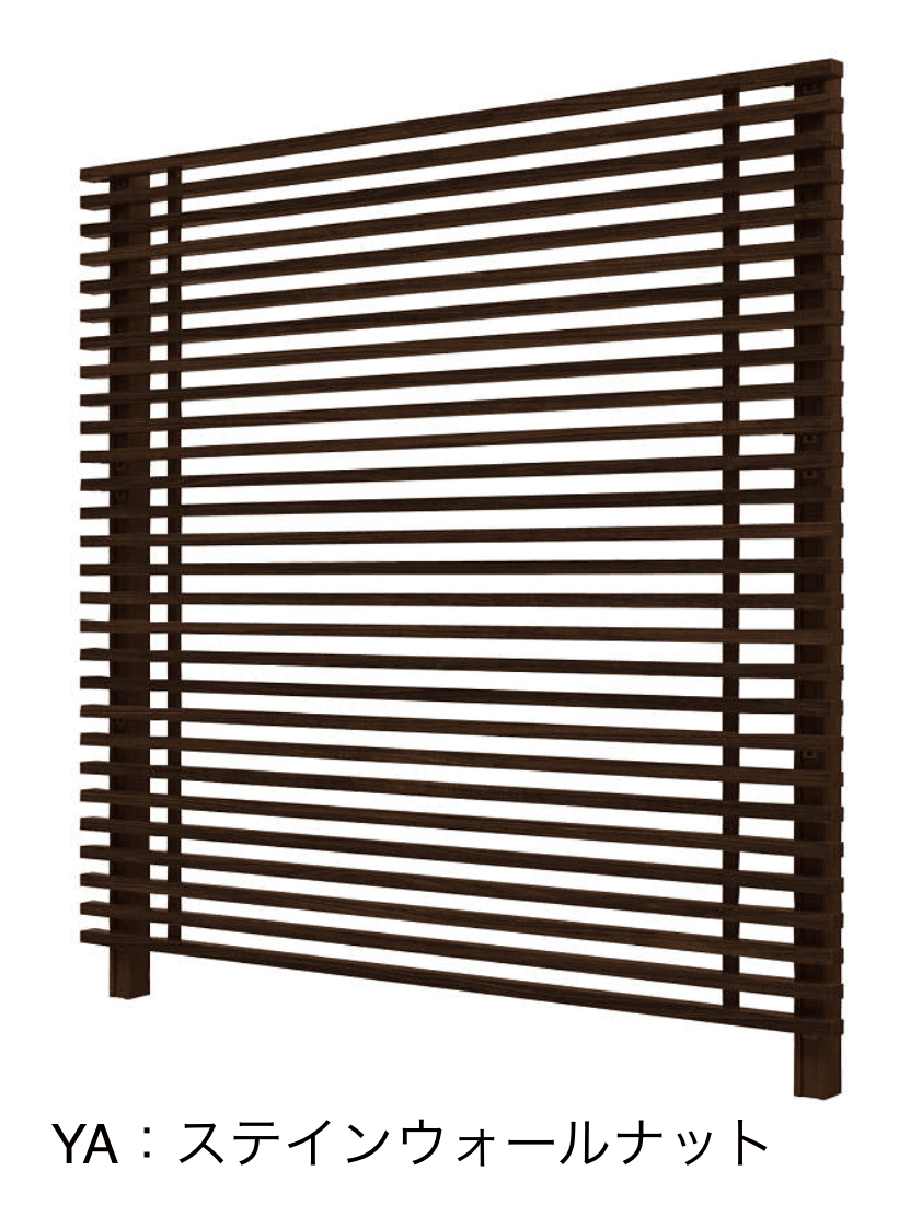 YKK APの「ルシアス スクリーンフェンス S01型 細横格子」のサブ画像8