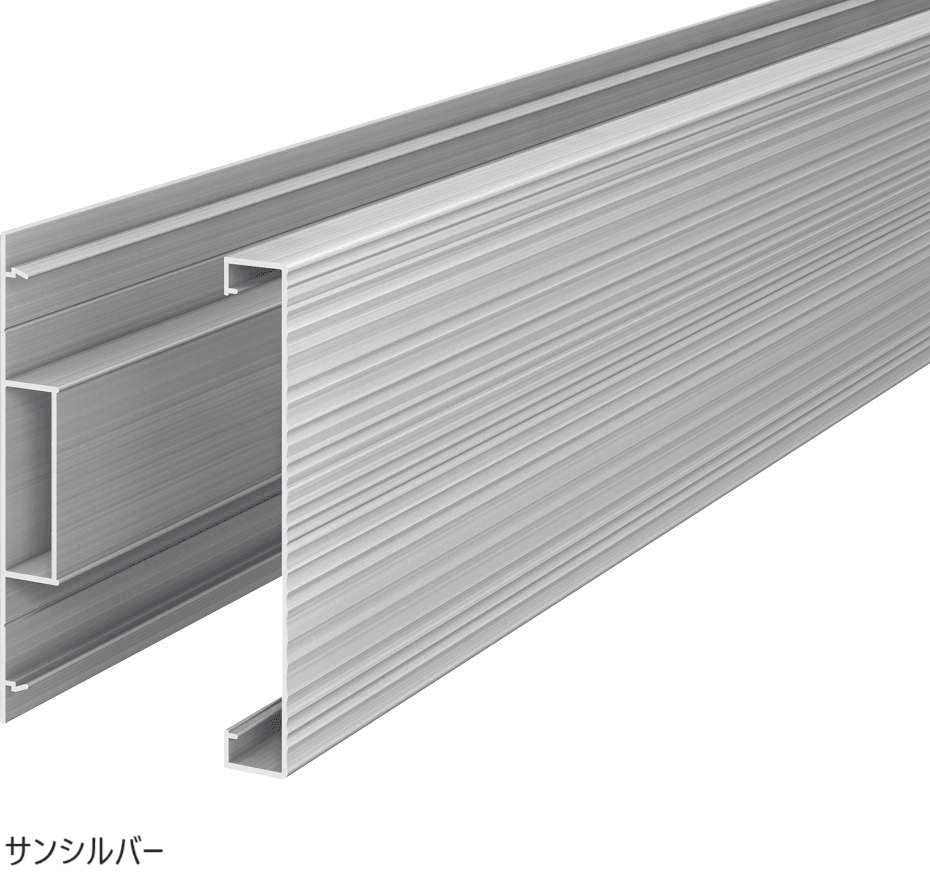 三協アルミの「ドレスパーツ ローレット格子材(分割)」のサブ画像1