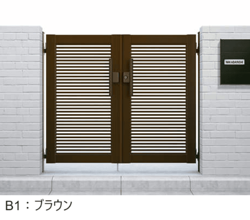 YKK APの「シンプレオ 門扉1型【2024年版】」のサブ画像1
