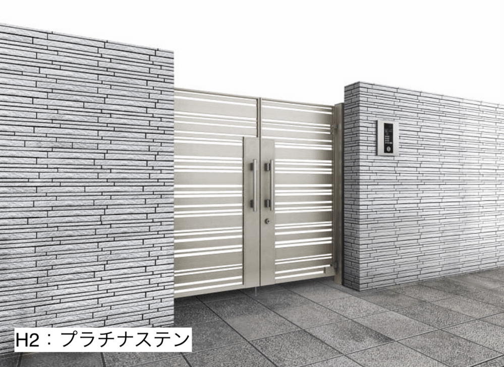 YKK APの「電気錠付共用門扉 シャローネ 門扉SA04型【2023年版】」のサブ画像4