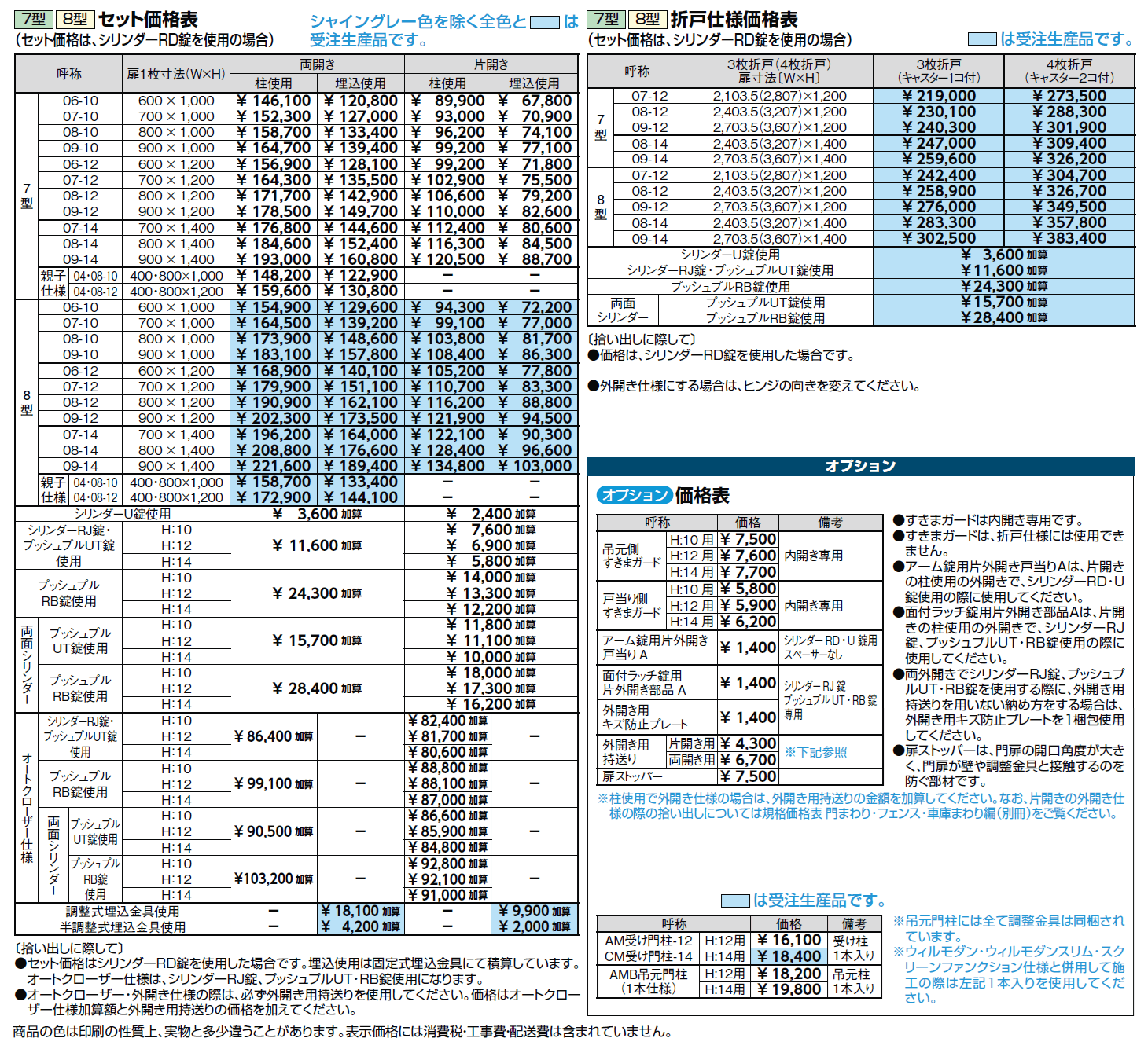 ライシス門扉 8型【2024年版】_価格_2