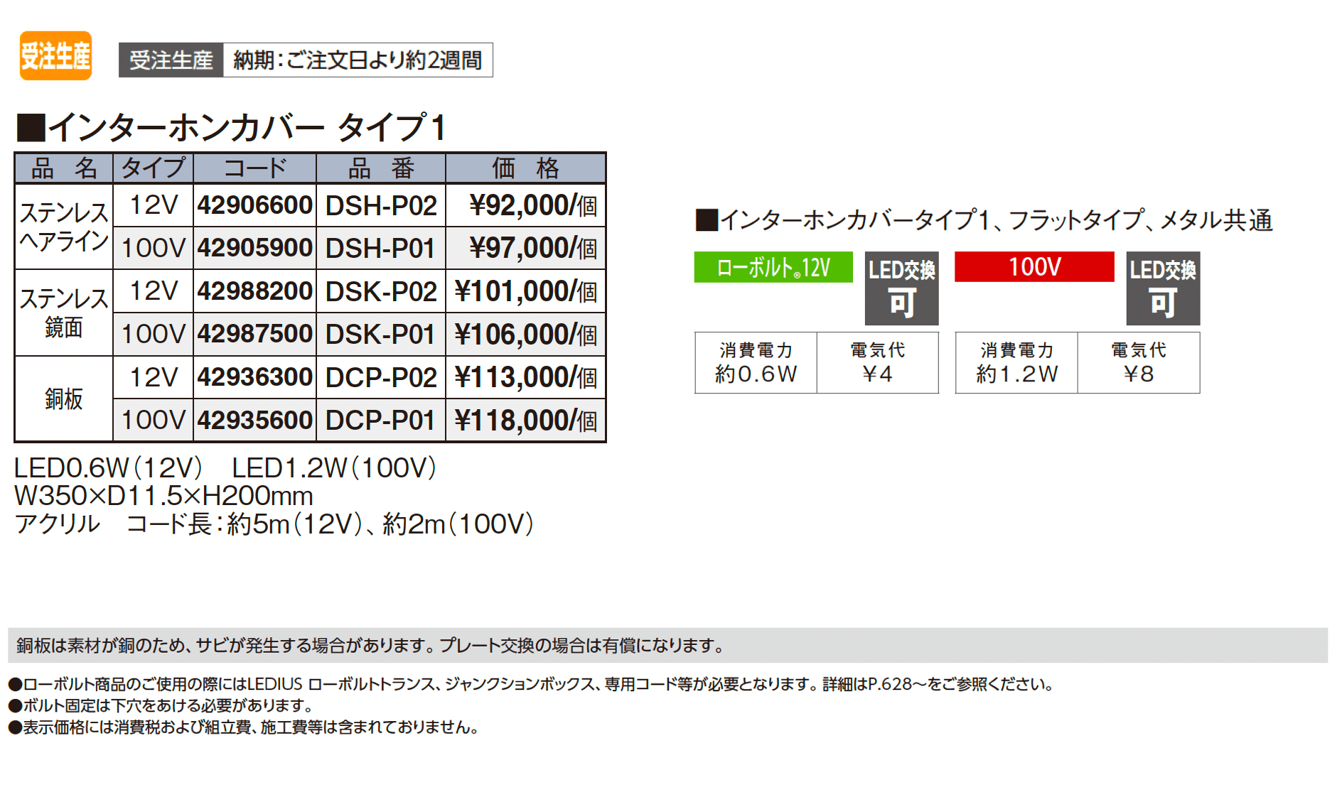 インターホンカバー タイプ1【2025年版】_価格_1