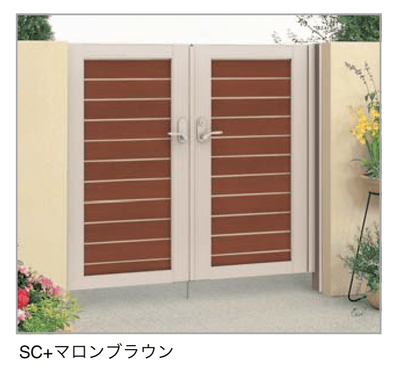 四国化成の「クレディ門扉13型」のサブ画像2