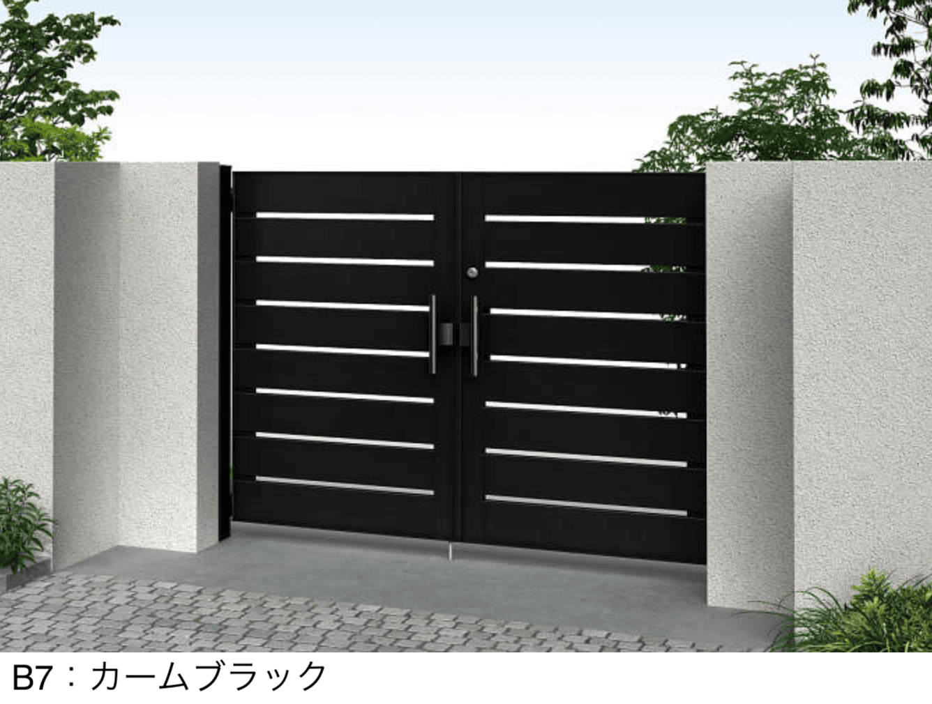 YKK APの「共用門扉 ルシアス 門扉 YS4型」のサブ画像1