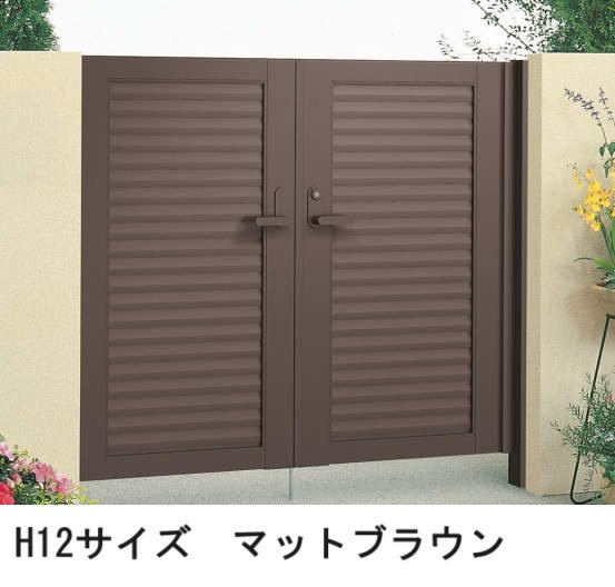 四国化成の「クレディ門扉6型(目隠しタイプ)」のサブ画像2