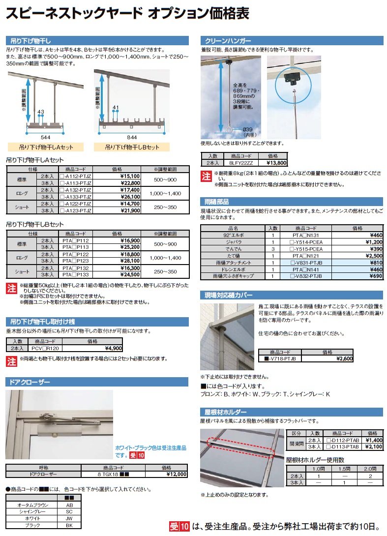 スピーネストックヤード パネルタイプ F型 関東間【2024年版】_価格_2